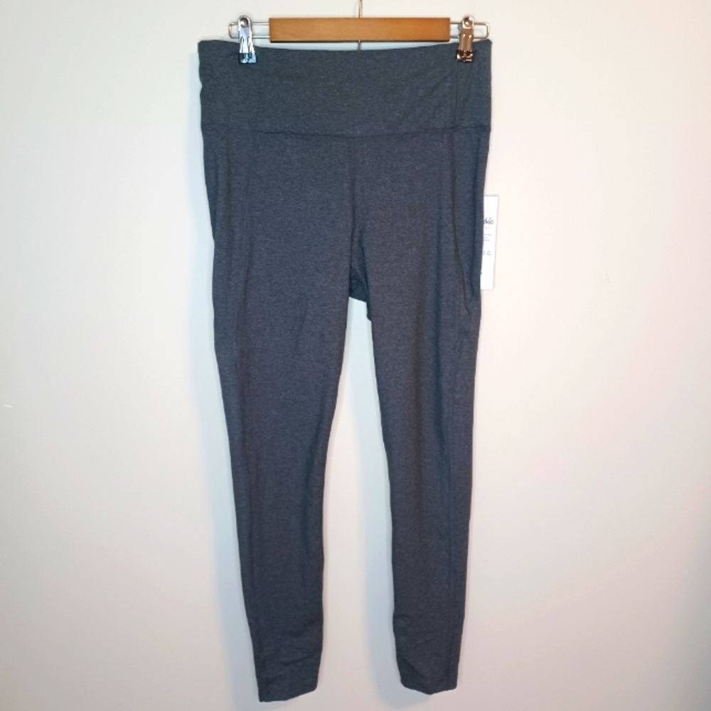 Pact Organic Grey Leggings Large